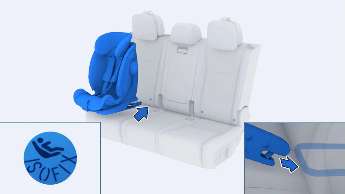Li Auto: «Установка детского кресла с использованием ISOFIX»