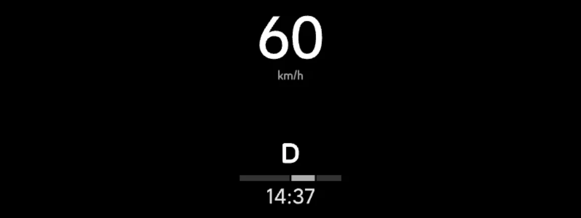 Li Auto: «Режим отображения интерфейса HUD»
